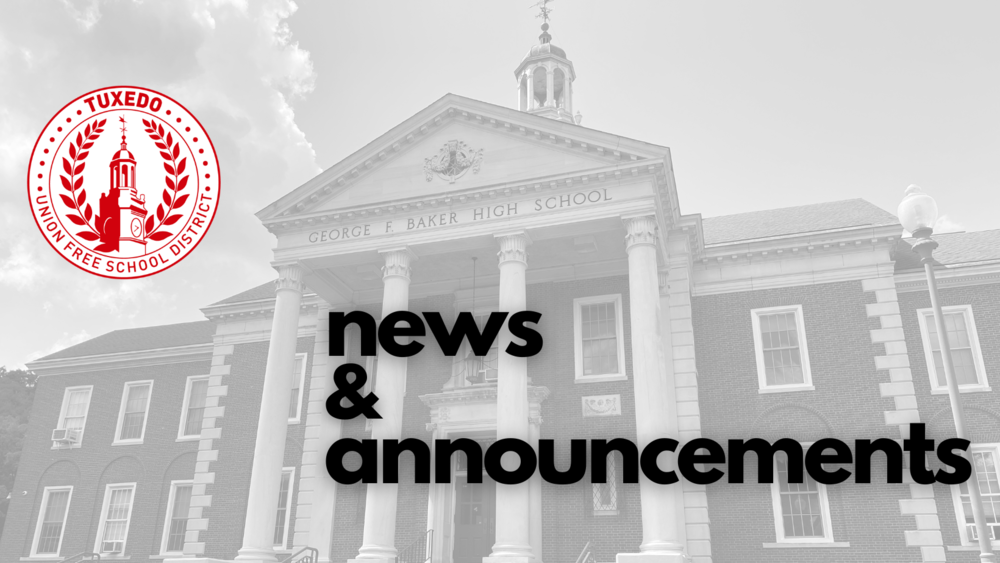 Board of Education Meeting Tuxedo Union Free School District