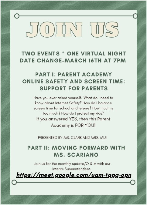 Updated PTO Flyer